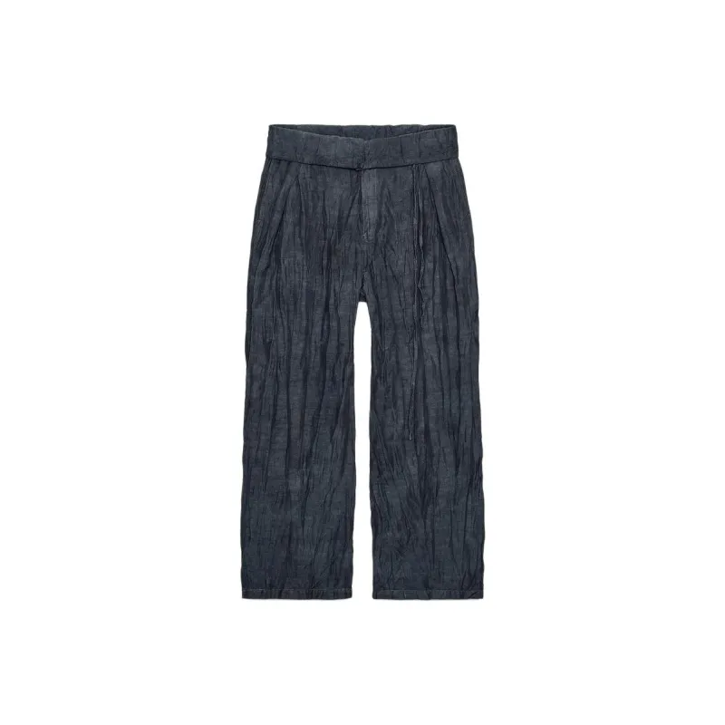 ZARA x Fanglu Lin Fanglu Lin Collaboration SS25 Casual Pants Men's-0