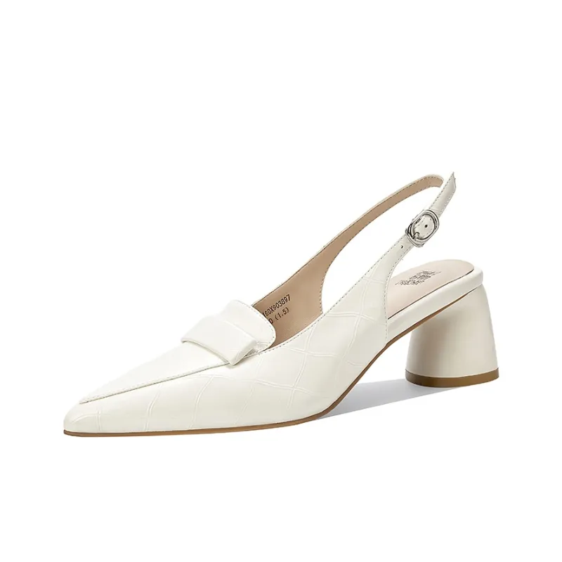 XICUNMINGWU High Heels Women's Ecru/Apricot-1