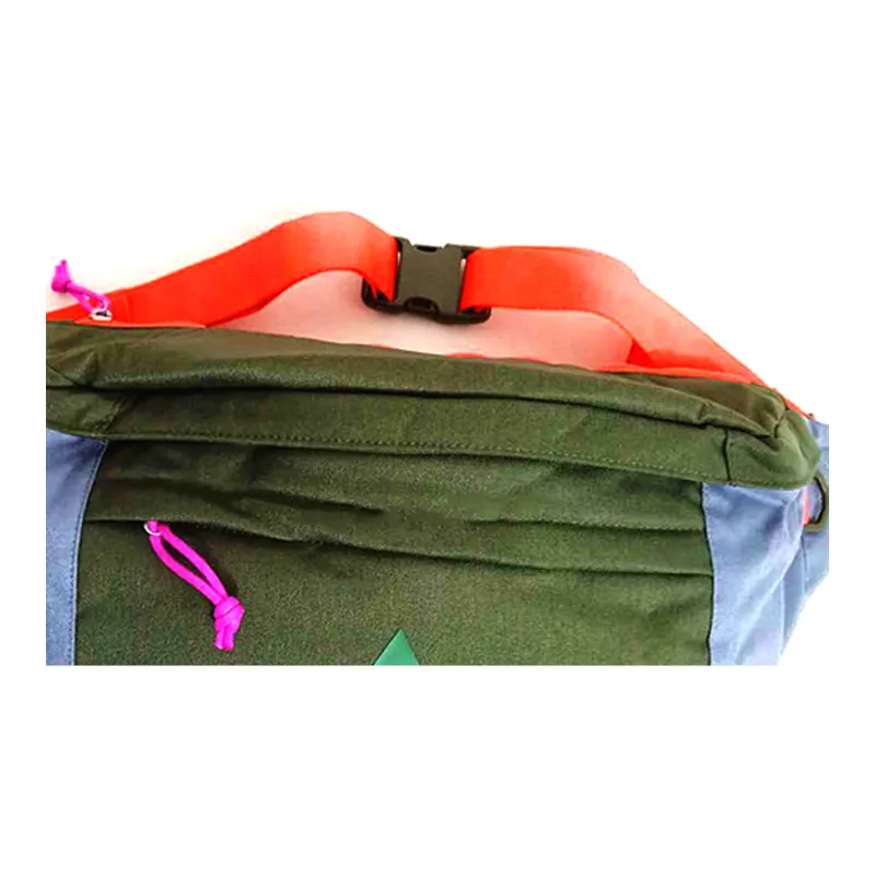 Nike Patchwork Crossbody Bag, Fanny Pack Regular Unisex Green-3