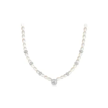 DESIGN CIRCLES S925 Silver Necklaces Women's