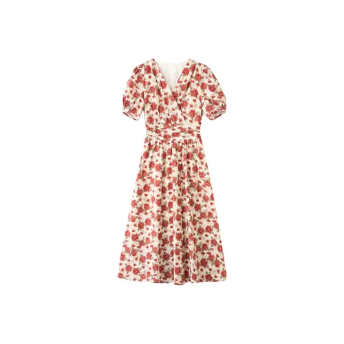 TEME Short Sleeved Dress Women's