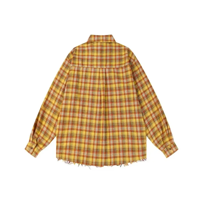 KIRHNE Shirts Unisex Yellow-1