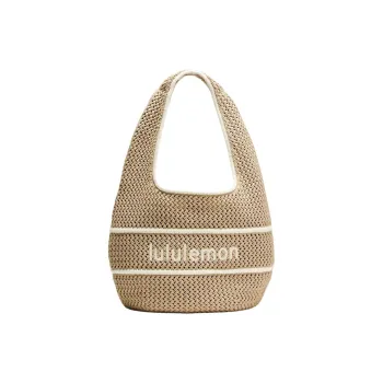 Lululemon Polyester Shoulder Bag Regular Women's Light Ivory White