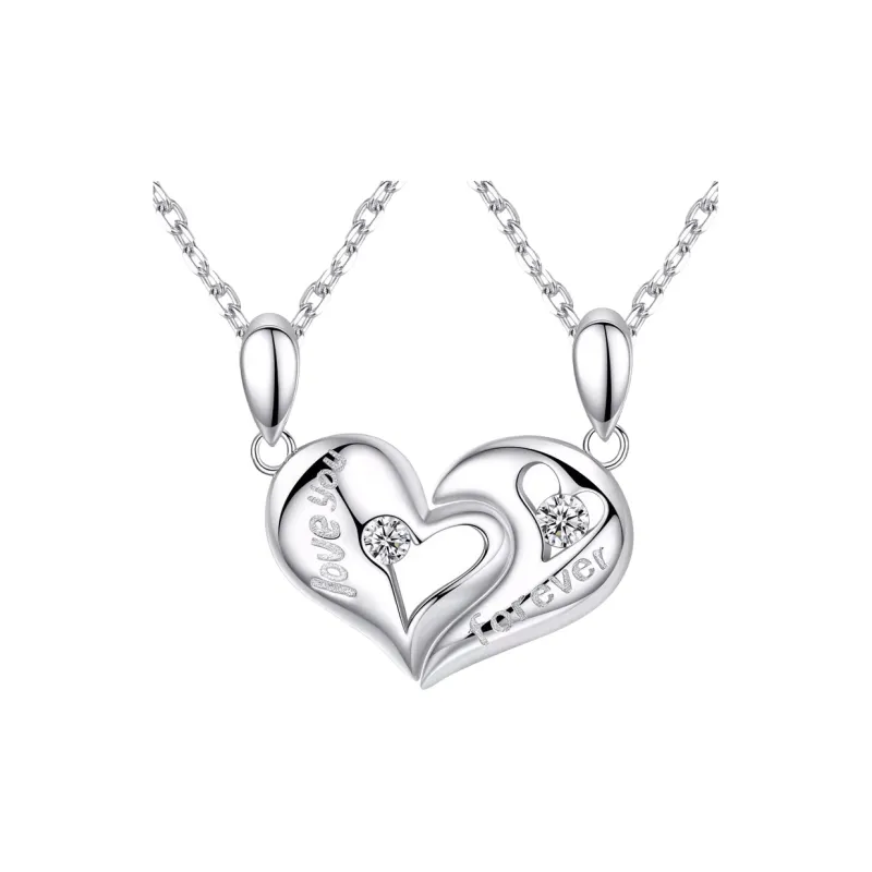 JKEM 925 Sterling Silver Necklaces Unisex-0