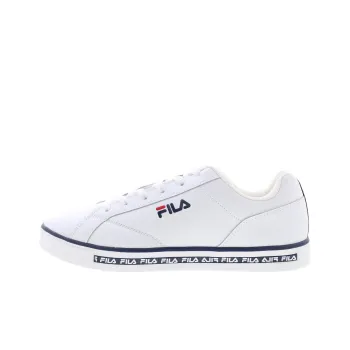 FILA Slip Resistant And Breathable Low Top Skateboard Shoes Men's White