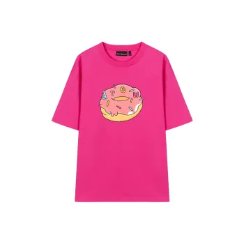 Drew House SS25 T Shirts Unisex Peach Pink