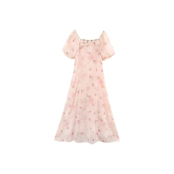 A Paradise For Awakening Short Sleeved Dress Women's