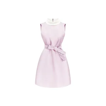 OZVO Sleeveless Dresses Women's Pink