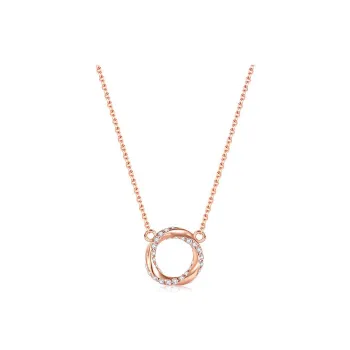 CARAT'S DIARY S925 Silver Necklaces Unisex