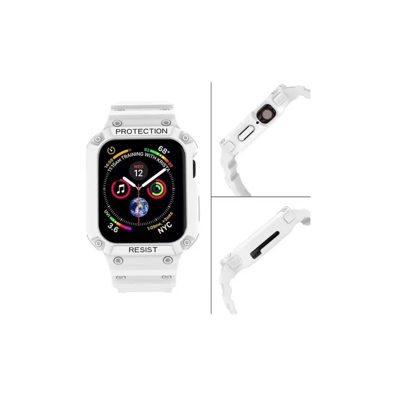 KVZUVUU Apple Compatibility Watch Band TPU Material-3