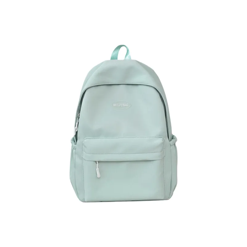 AIBAG Nylon Backpack Unisex White/Black/Yellow/Green/Blue-17