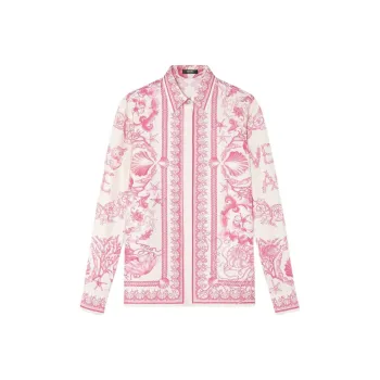 VERSACE Underwater Barocco print Shirt