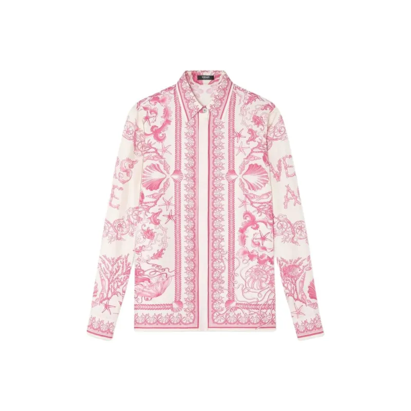 VERSACE Underwater Barocco print Shirt-0