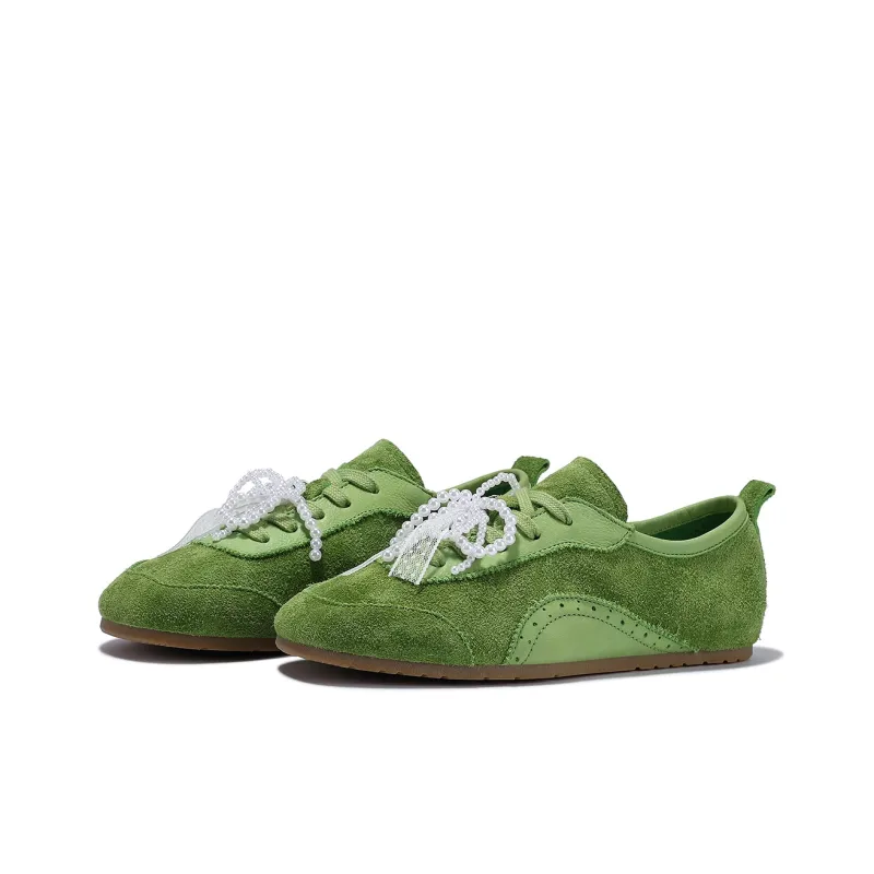 BELLALILY Abrasion Resistant Low Top Casual Shoes Women's-2