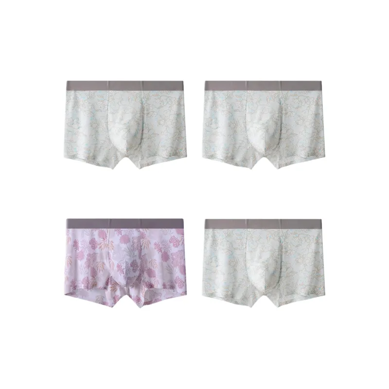 LUYOUYE Underpants Men's 4 Pack-8