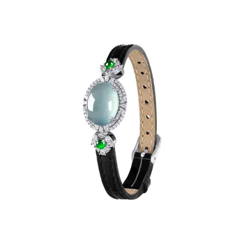 Qing Yi Glutinous Jade Bracelets Unisex