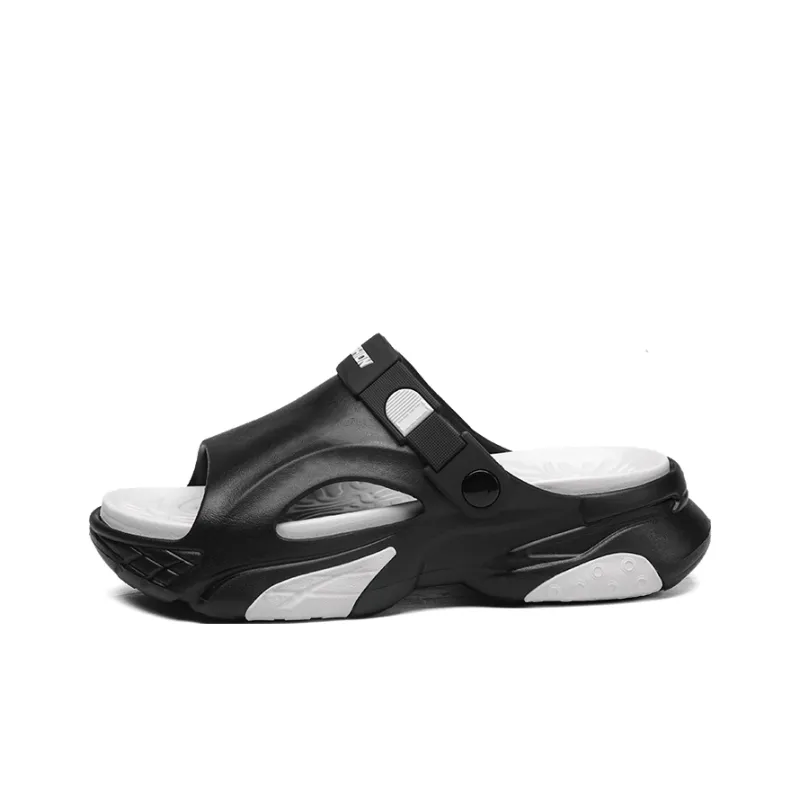NANJIREN Beach Sandals Men White Black/Black White/White Green/Beige Brown-9