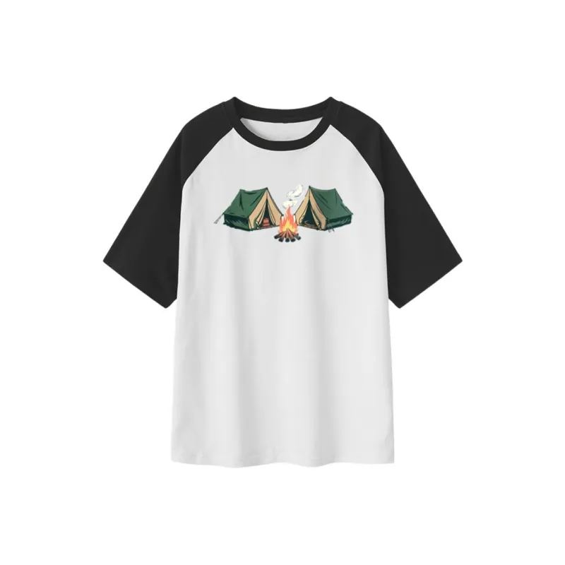 FAIRWHALE Raglan Sleeve T Shirt Women's-4
