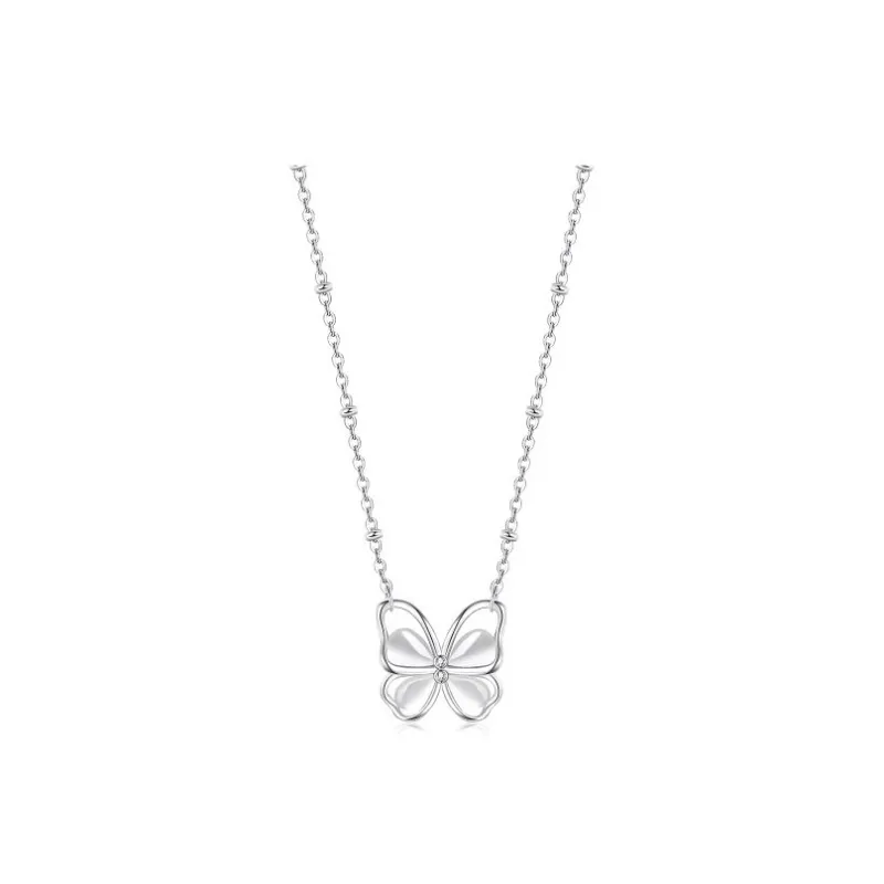 WINGSTOP Glass Cat Eye Jade Necklaces Women's-0