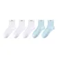 5 Pack[3 Pack White, 2 Pack Light Blue]