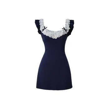 Mu Xiao Xin Short Sleeved Dress Women's