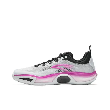 ANTA Sharp Edge 2 Basketball Shoes Men Low Top White Purple