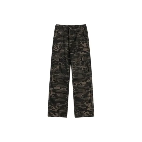 WJBS Jeans Women's Camouflage Yellow