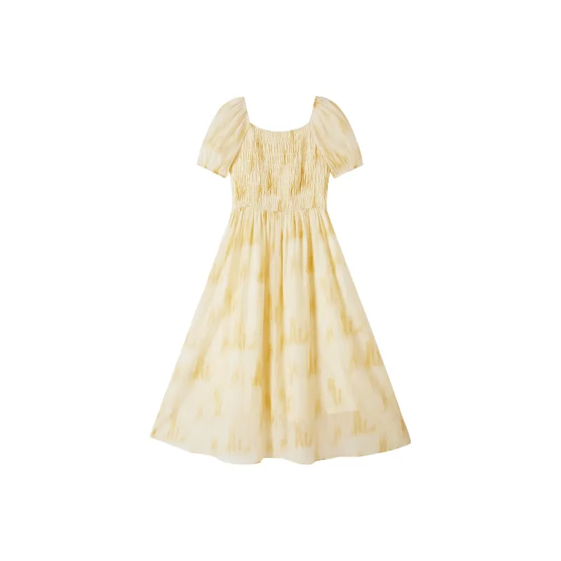 XIANGYING Short Sleeved Dress Women's-0