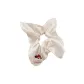White Puppy Square Scarf Hair Tie