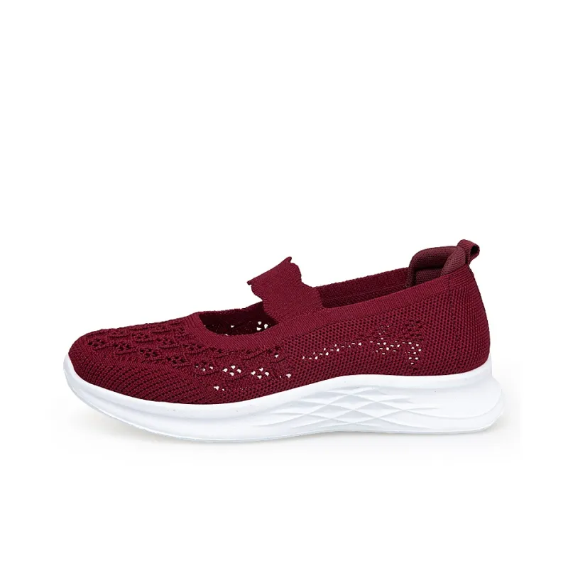 Kuding Slip Resistant, Abrasion Resistant, Breathable, Lightweight Low Top Casual Shoes Women's-6