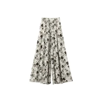 Late White Casual Pants Women's