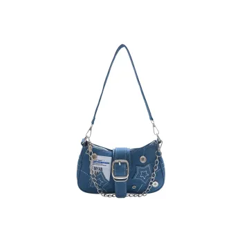 Homeboisportclub Denim Shoulder Bag Regular Women's Multicolor