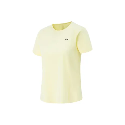 LINING T Shirts Women's Yellow