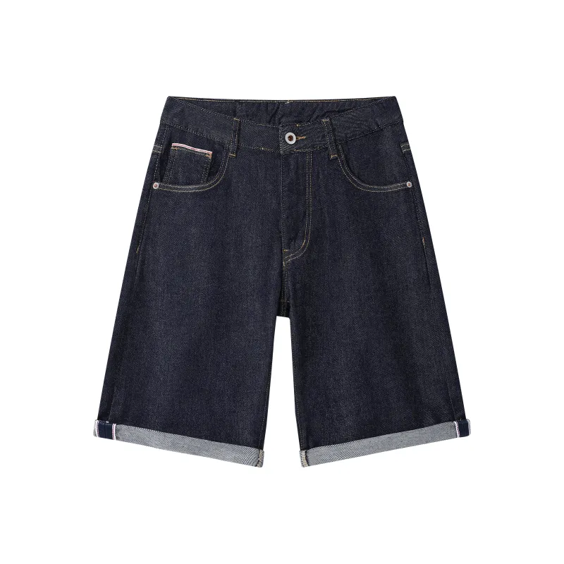 Maserati Denim Shorts Unisex Blue-0