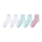 5 Pack[2 Pack Ecru, 2 Pack Light Blue, 1 Pair Light Pink]