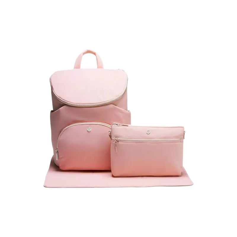 Lululemon Recycled Nylon Backpack Unisex Pink-1