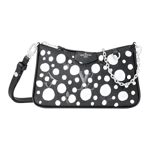 LOUIS VUITTON X Yayoi Kusama Easy Pouch On Strap Black/White
