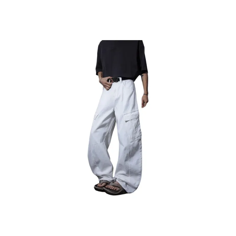 BLANC & ECLARE Jeans Unisex White-1