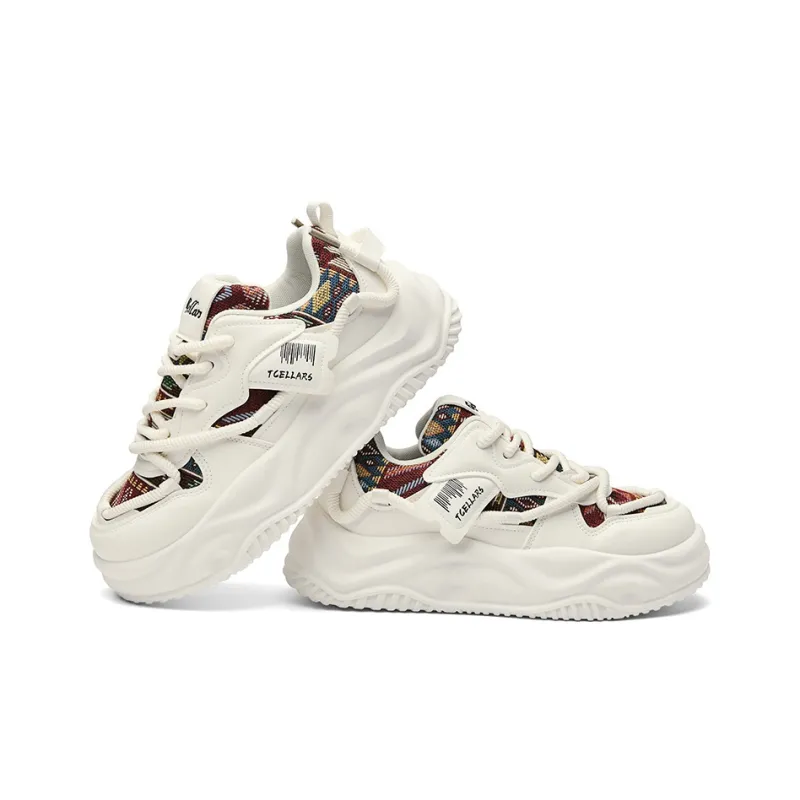 TCELLARS Abrasion Resistant Balance Lightweight Height Increasing Rebound Low Top Casual Shoes Men's-13