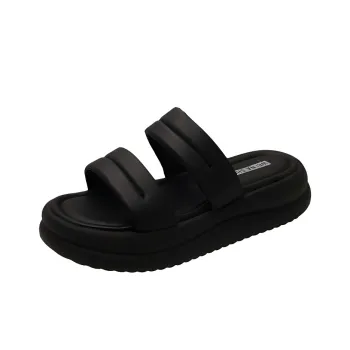 LXVB Rubber Sole Slip Resistant Slide Slippers Women's