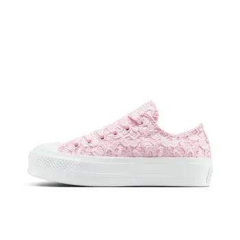 Converse Chuck Taylor All Star Abrasion Resistant Low Top Canvas Shoes Women's Pink