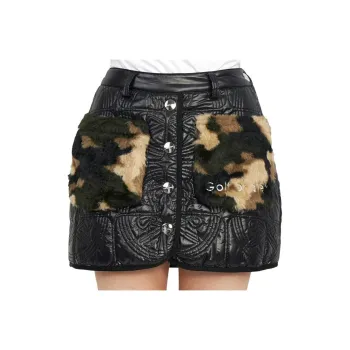 MARK & LONA Casual Short Skirts Women's Black