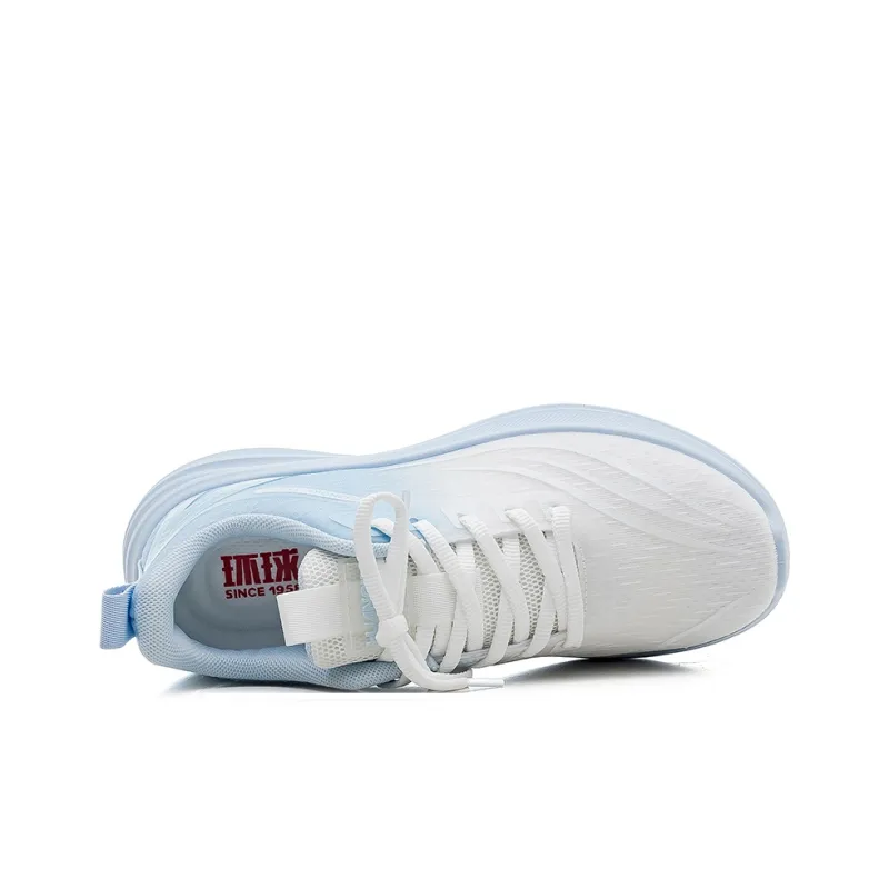 HUANQIU Running Shoes Women's Low Top White-2