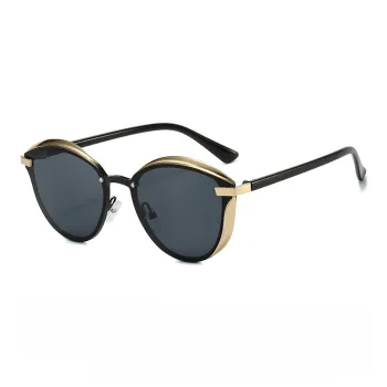 PSACSS Metal Cat Eye Sunglasses Unisex