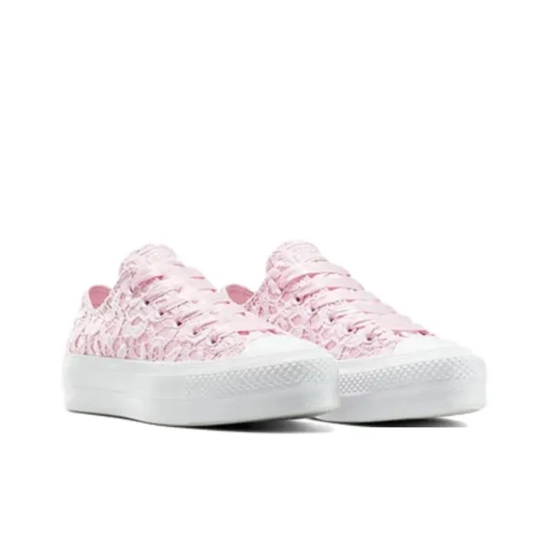 Converse Chuck Taylor All Star Abrasion Resistant Low Top Canvas Shoes Women's Pink-2