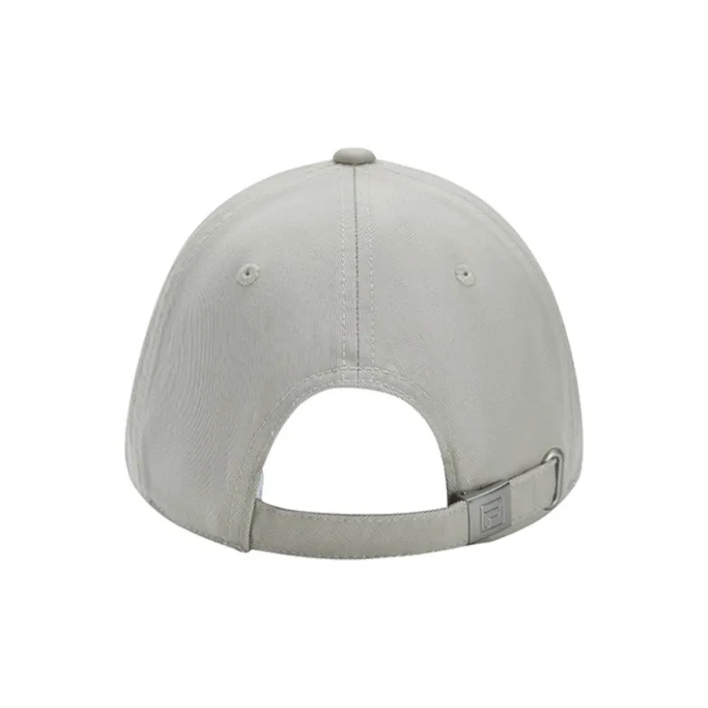 FILA ORIGINALE Cotton Baseball Caps Unisex White Beige-2