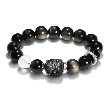 STYLEJING Obsidian Bracelets Unisex