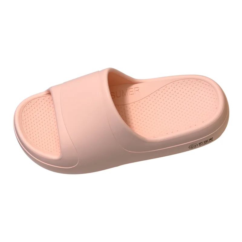 Stay At Home Outdoor Slip Resistant Waterproof Abrasion Resistant Platform Couple Same Style Slippers-6