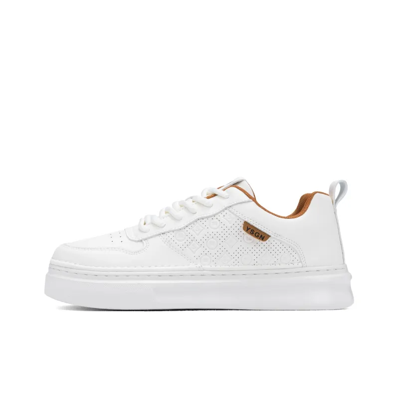 ARTHURBUILL Lightweight Height Increasing Low Top Skateboard Shoes Men's-0