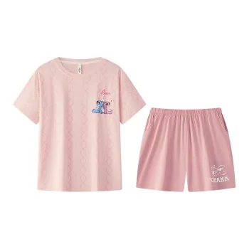 Gongdie x Disney Stitch Series Pajama Set Women's